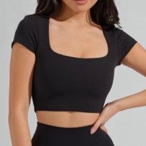BuffBunny Butter Crop Top Onyx BRAND NEW